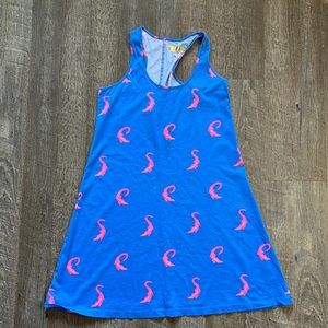 Lilly Pulitzer Luxletic Alligator Swing Dress
